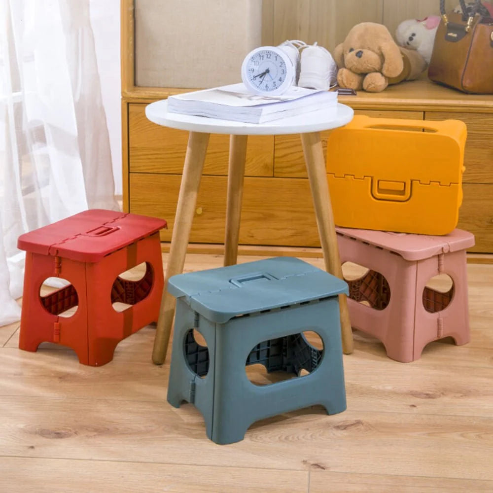 Folding Step Stool 300 lb Capacity Carry Handle