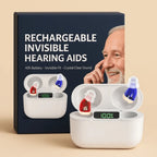 Hearing Aids Discreet Rechargeable Up to 3 Days