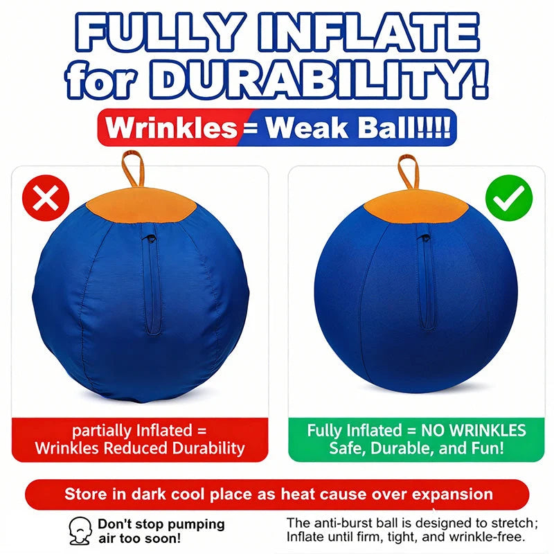 Dog Herding Ball Puncture-Resistant Cover Interactive Chase Toy