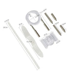 Penile Traction Device Adjustable Tension Stainless Steel & Silicone