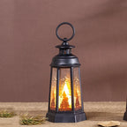 Halloween Lantern Weather-Resistant Indoor Outdoor Decor With Handle
