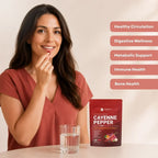 Cayenne Pepper Softgels 10-Ingredient Botanical Formula Metabolism Support