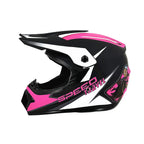 Dirt Bike Helmet Full Face Adjustable Visor Reinforced Chin Guard
