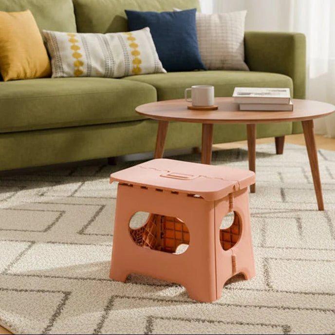 Folding Step Stool 300 lb Capacity Carry Handle