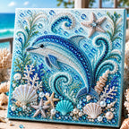Pearl Mosaic Craft Kit 3D Ocean Animal Designs