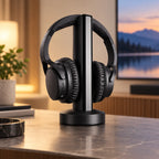 TV Headphones Wireless 160 Ft Range 20-Hour Battery