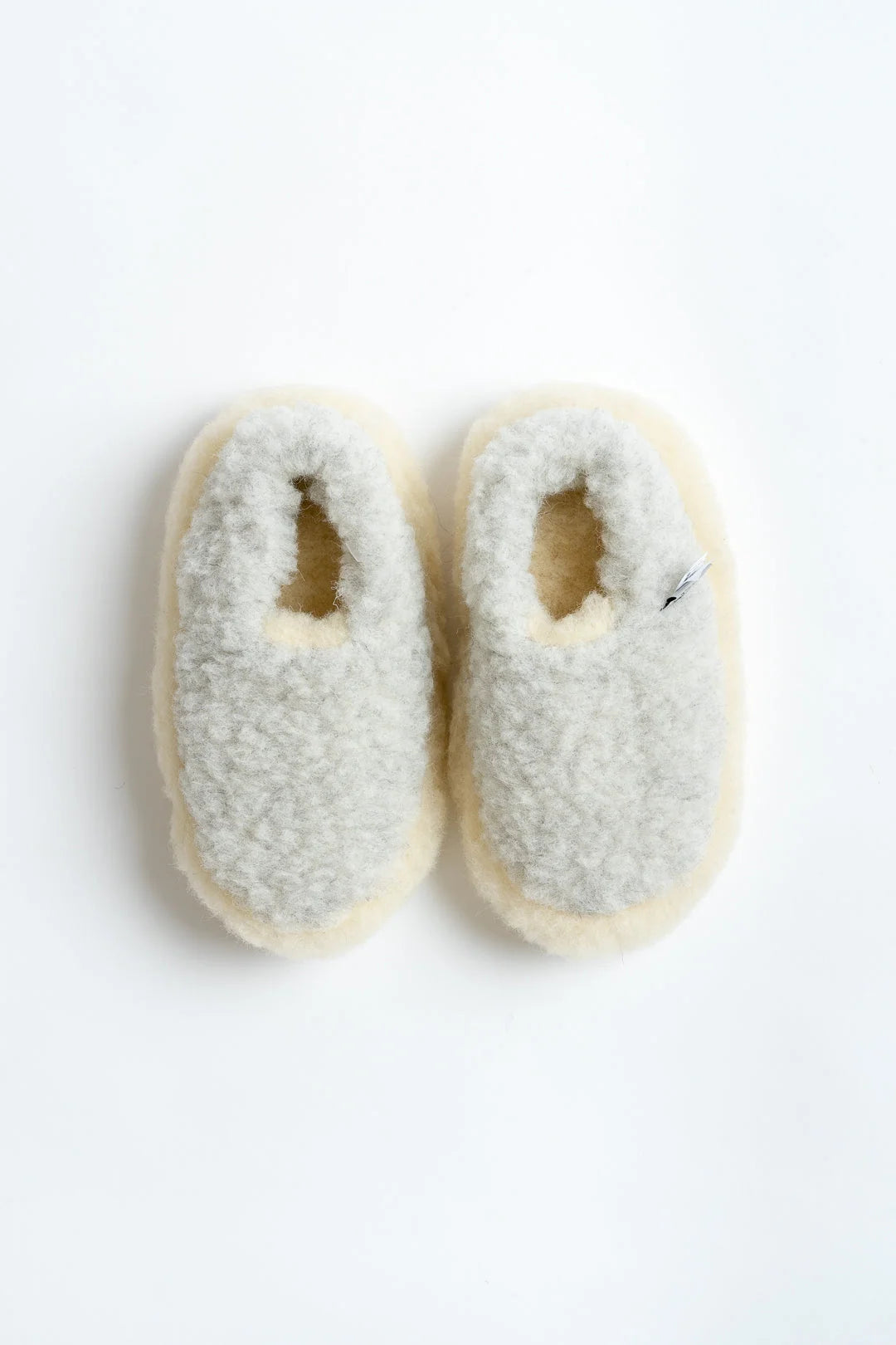 Kids' Wool Slippers 100% Wool Rubber Grip Pads