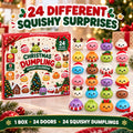 Advent Calendar 24 Soft Dumpling Squishies