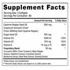 Cayenne Pepper Softgels 10-Ingredient Botanical Formula Metabolism Support