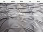 Comforter Set Lightweight Microfiber All-Season Comfort
