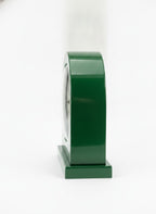 Green Arched Desk Mantel Clock