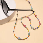 Eyewear Chain Colorful Beaded Adjustable Fit