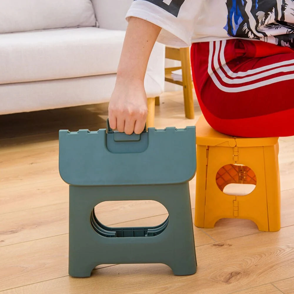 Folding Step Stool 300 lb Capacity Carry Handle