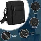 Shoulder Bag Waterproof Anti-Theft Adjustable Strap