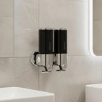 Soap Dispenser Wall-Mounted Stainless Steel 16.9 Oz Capacity