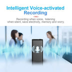 Voice Recorder Voice-Activated Up to 50 Hours Recording