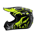 Dirt Bike Helmet Full Face Adjustable Visor Reinforced Chin Guard