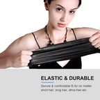Swim Cap Silicone For Long Hair With Ear Pockets