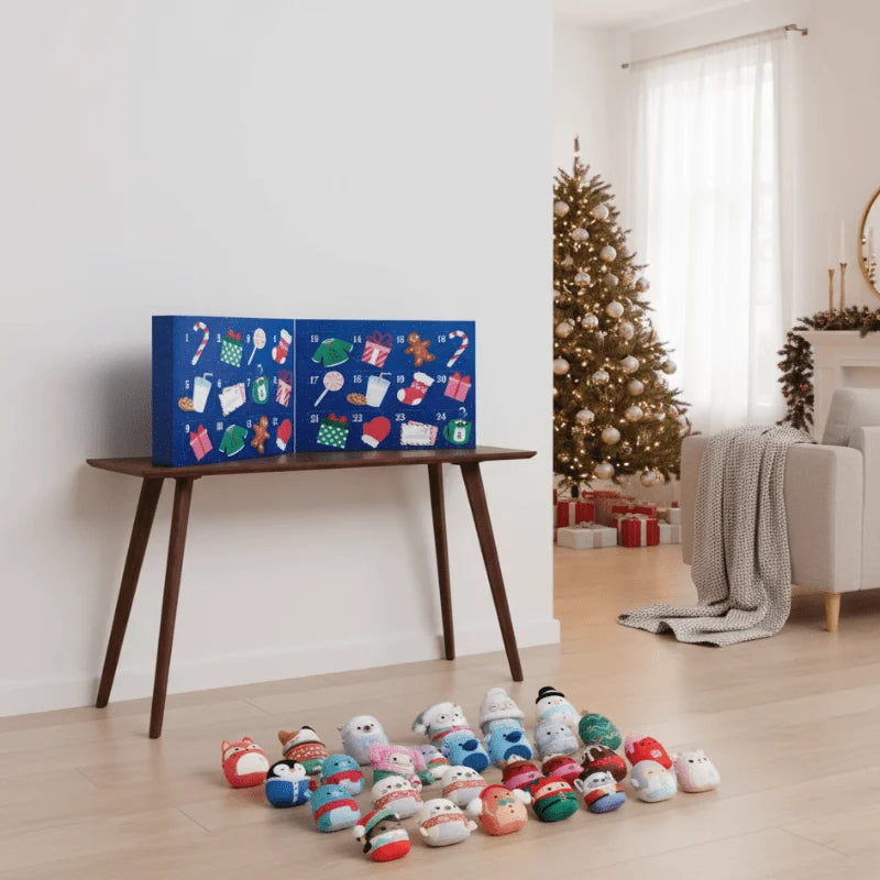 Advent Calendar 24-Day Christmas Countdown 24 Collectible Figures