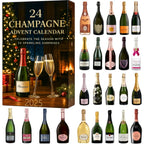 Advent Calendar 24-Day Decorative Alcohol-Free Bottles