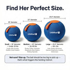 Dog Herding Ball Puncture-Resistant Cover Interactive Chase Toy