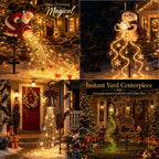 Christmas Light Stake Swirling LED Outdoor Decor