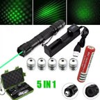 Green Laser Pointer USB Rechargeable Long Range