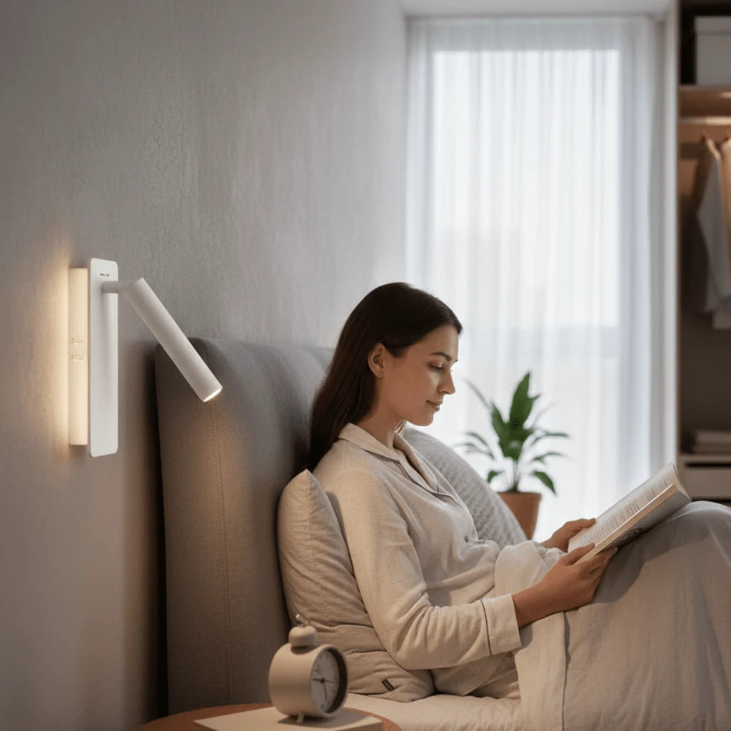 Wall Lamp Rotating Head Warm & Cool Adjustable LED