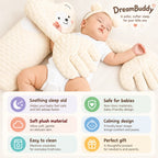 Soothing Plush Toy Rhythmic Patting 3 Modes USB Rechargeable