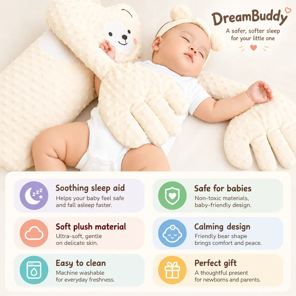 Soothing Plush Toy Rhythmic Patting 3 Modes USB Rechargeable