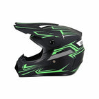 Dirt Bike Helmet Full Face Adjustable Visor Reinforced Chin Guard
