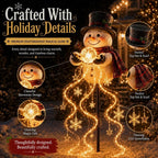 Christmas Light Stake Swirling LED Outdoor Decor