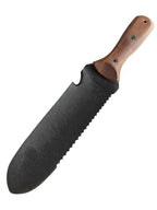 Garden Knife Full-Tang Stainless Steel Walnut Handle With Depth Markings