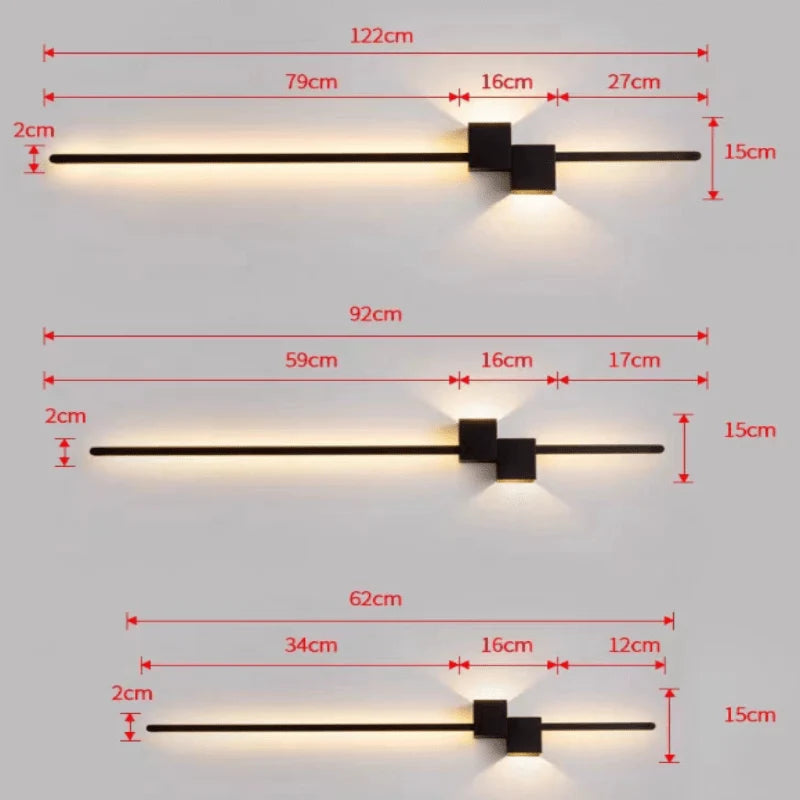Wall Light Linear Integrated LED Indirect Lighting