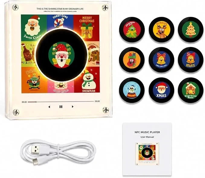 Night Light Rotating Vinyl NFC Music Link