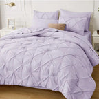 Comforter Set Lightweight Microfiber All-Season Comfort