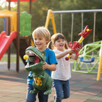 Dinosaur Blaster Toy Manual Foam Ball Target Game