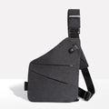 Crossbody Bag RFID-Blocking Cut-Resistant Strap Water-Repellent Fabric