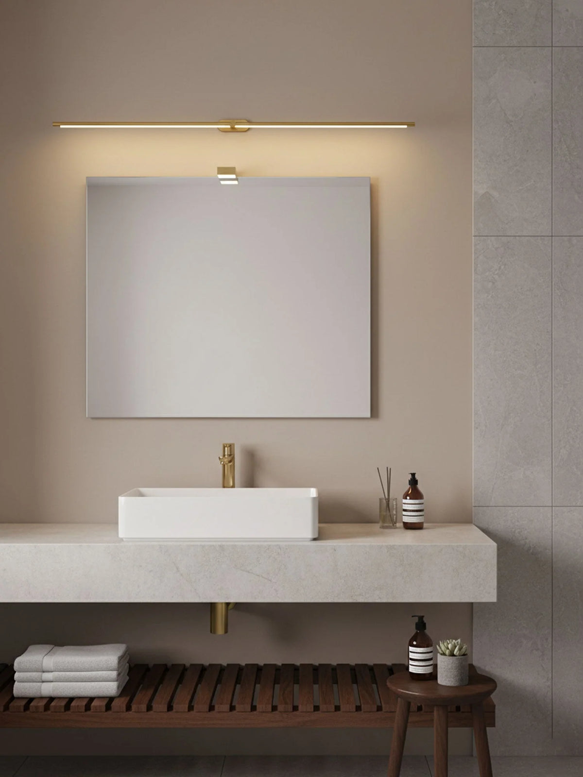 Wall Sconce USB Rechargeable 3-Color Light Remote Dimming