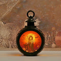 Halloween Lantern Intricate Cutout LED Indoor Outdoor Decor