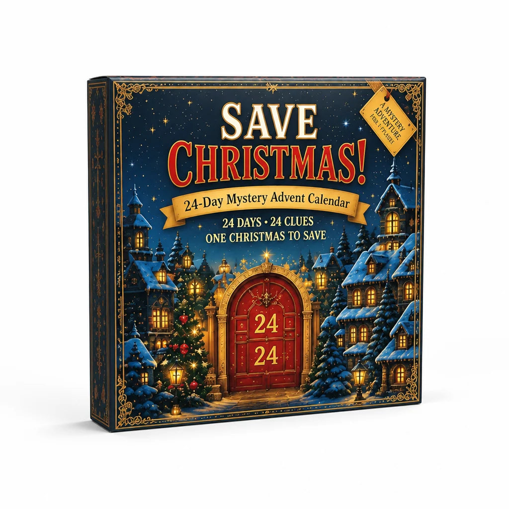 Puzzle Advent Calendar 24-Day Escape Room Puzzles