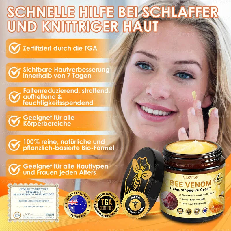 Face Cream Bee Peptide Hyaluronic Acid Lightweight Daily Moisturizer