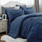 Comforter Set Lightweight Microfiber All-Season Comfort
