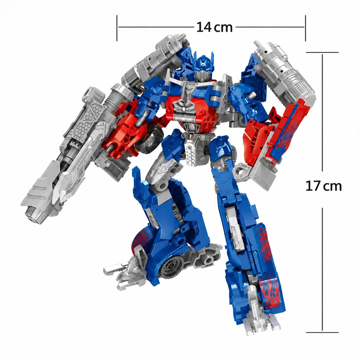 Transforming Robot Action Figure Flexible Joints Vehicle Mode