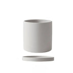 Ceramic Flower Pot Matte Glazed With Drainage Hole & Saucer
