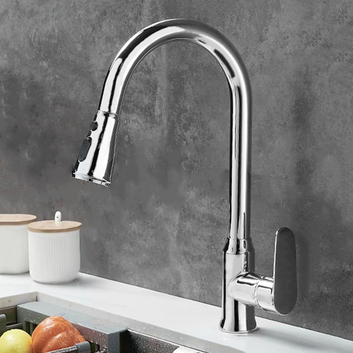 Kitchen Faucet Pull-Out Spray Head 360° Swivel