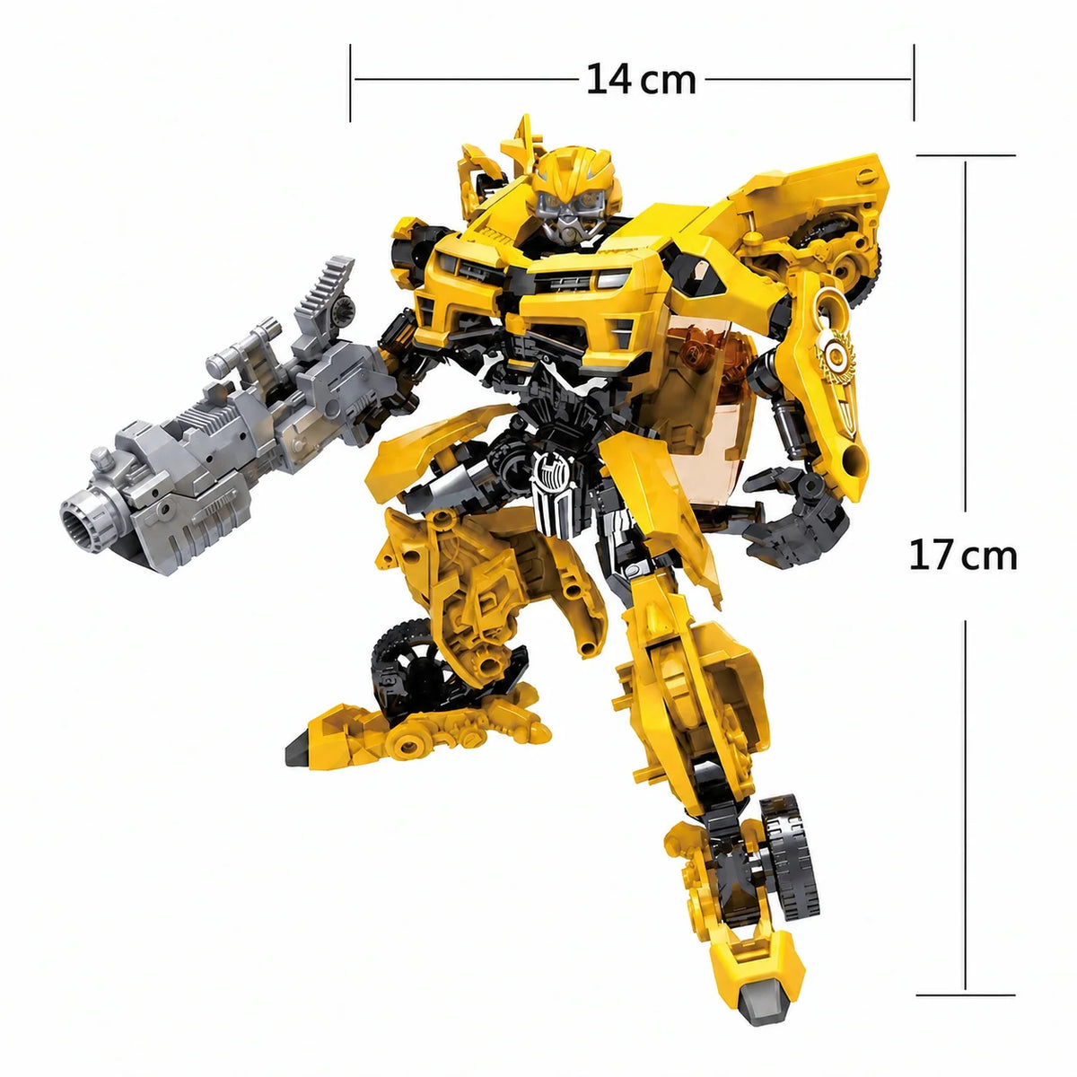 Transforming Robot Action Figure Flexible Joints Vehicle Mode