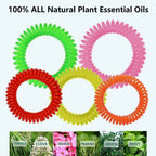 Mosquito Repellent Wristbands DEET-Free Waterproof 24-Pack