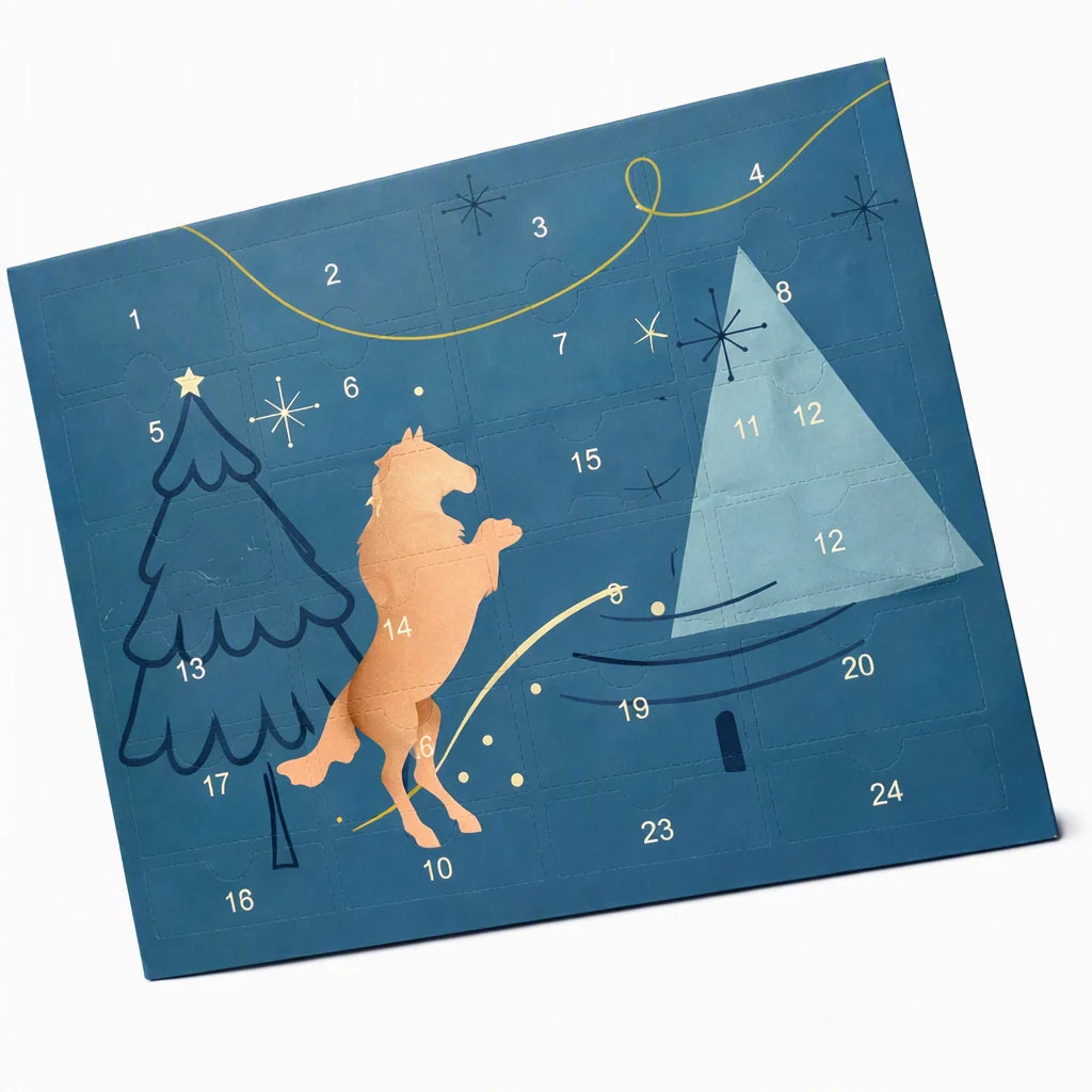 Horse Advent Calendar 24 Daily Surprises Grooming Accessories