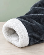 Heated Blanket Robe Adjustable Heat Foot Pocket